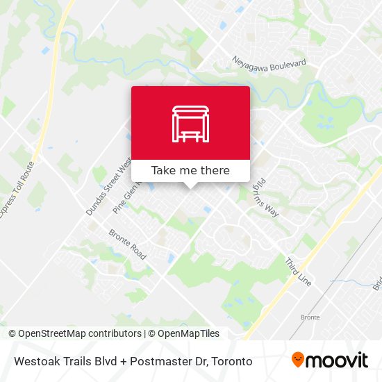 Westoak Trails Blvd + Postmaster Dr map