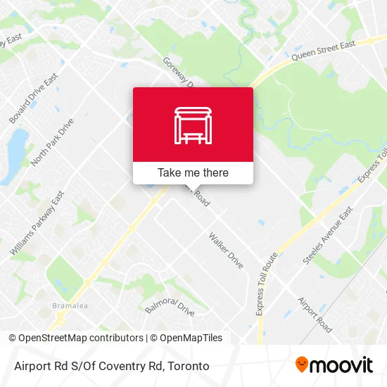 Airport Rd S/Of Coventry Rd map