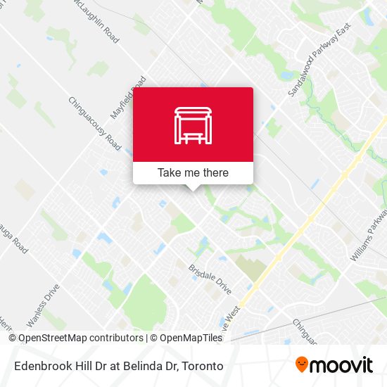 Edenbrook Hill Dr at Belinda Dr map