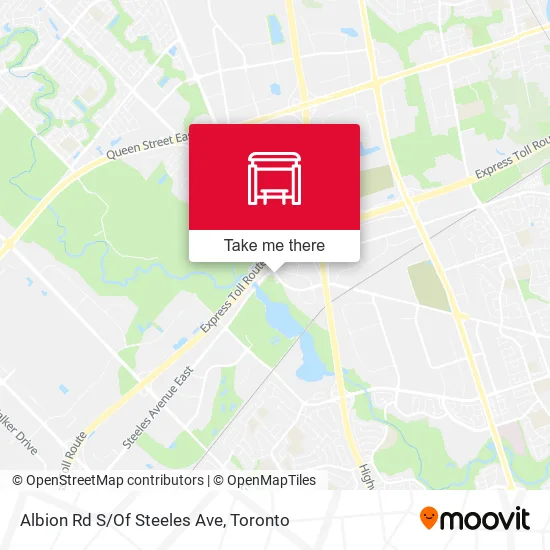 Albion Rd S/Of Steeles Ave map