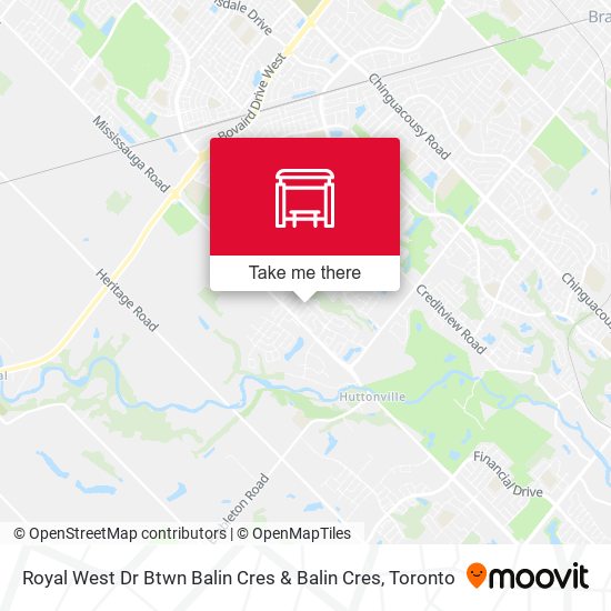 Royal West Dr Btwn Balin Cres & Balin Cres map