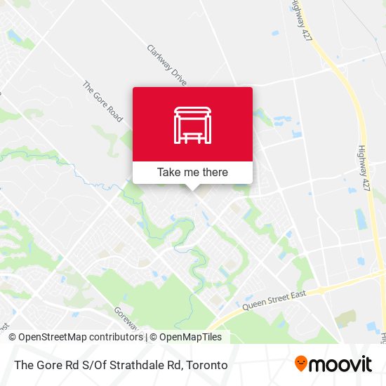 The Gore Rd S/Of Strathdale Rd map