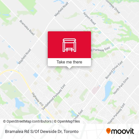 Bramalea Rd S/Of Dewside Dr map