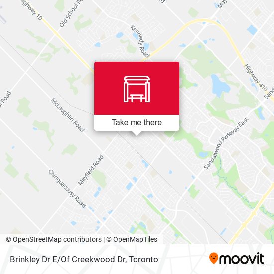 Brinkley Dr E/Of Creekwood Dr map