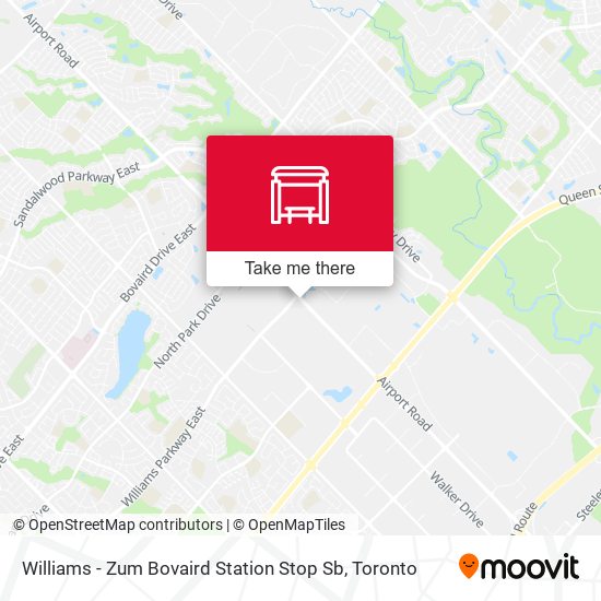 Williams - Zum Bovaird Station Stop Sb plan