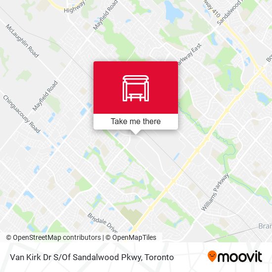 Van Kirk Dr S / Of Sandalwood Pkwy map