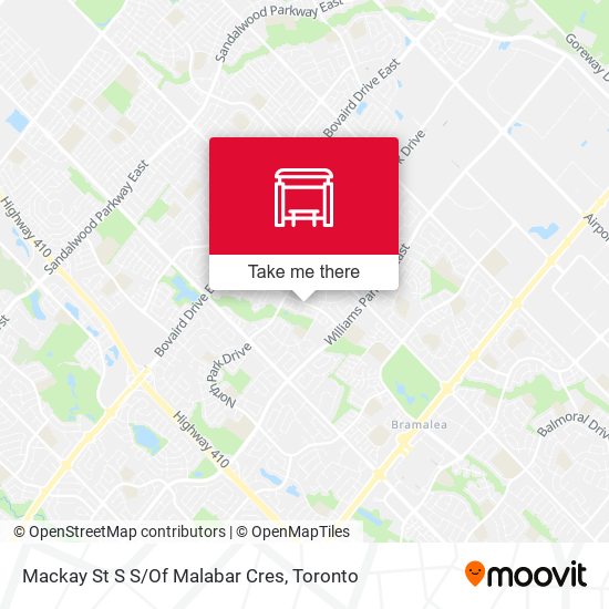 Mackay St S S/Of Malabar Cres map