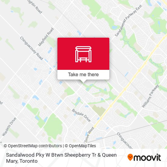 Sandalwood Pky W Btwn Sheepberry Tr & Queen Mary map