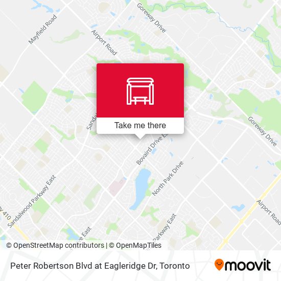 Peter Robertson Blvd at Eagleridge Dr map