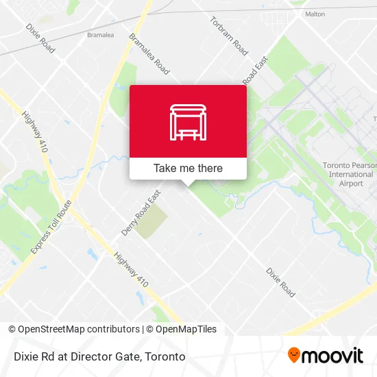 Dixie Rd at Director Gate map