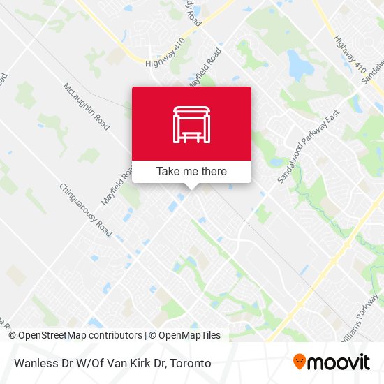 Wanless Dr W/Of Van Kirk Dr map