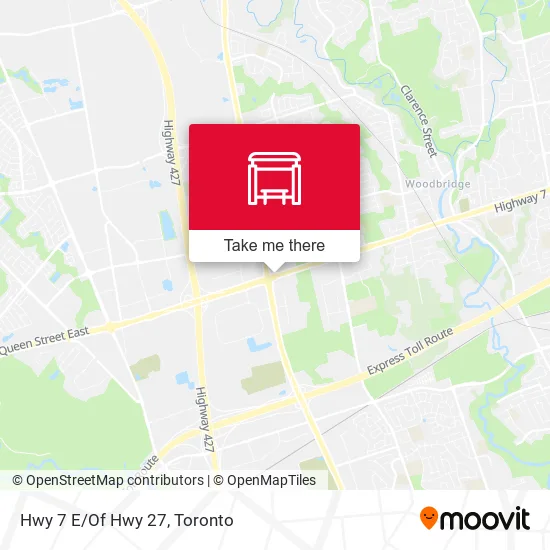 Hwy 7 E/Of Hwy 27 map