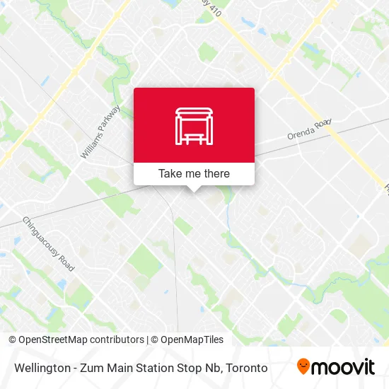 Wellington - Zum Main Station Stop Nb map