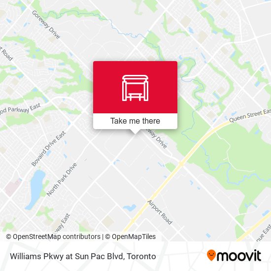 Williams Pkwy at Sun Pac Blvd map