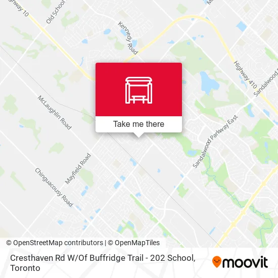 Cresthaven Rd W / Of Buffridge Trail - 202 School plan
