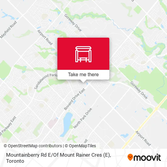 Mountainberry Rd E / Of Mount Rainer Cres map