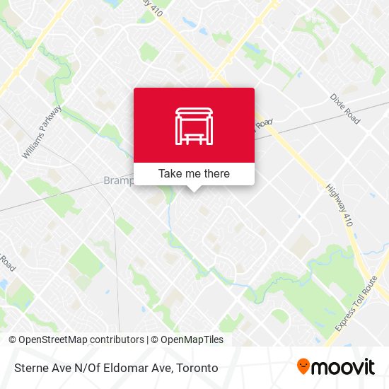 Sterne Ave N/Of Eldomar Ave map