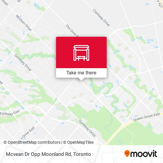 Mcvean Dr Opp Moonland Rd map