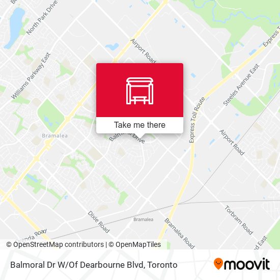 Balmoral Dr W / Of Dearbourne Blvd map