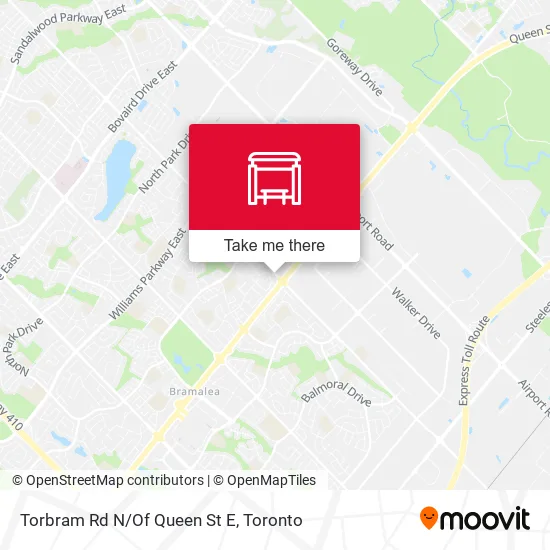 Torbram Rd N/Of Queen St E map