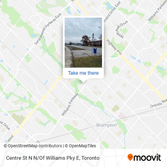 Centre St N N / Of Williams Pky E map