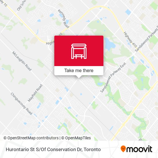 Hurontario St S / Of Conservation Dr map