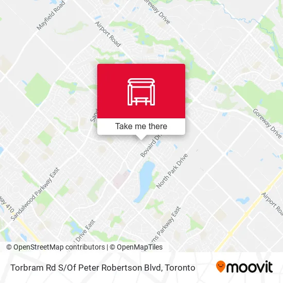 Torbram Rd S / Of Peter Robertson Blvd map