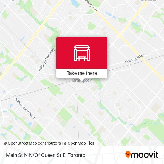Main St N N/Of Queen St E map