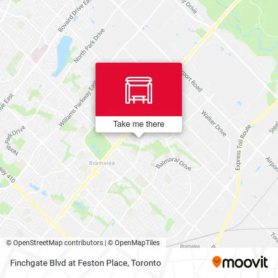 Finchgate Blvd at Feston Place plan