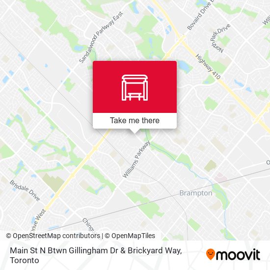 Main St N Btwn Gillingham Dr & Brickyard Way map