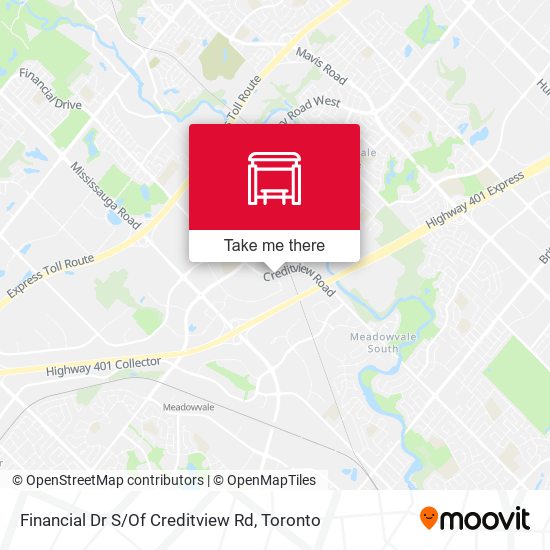Financial Dr S / Of Creditview Rd map