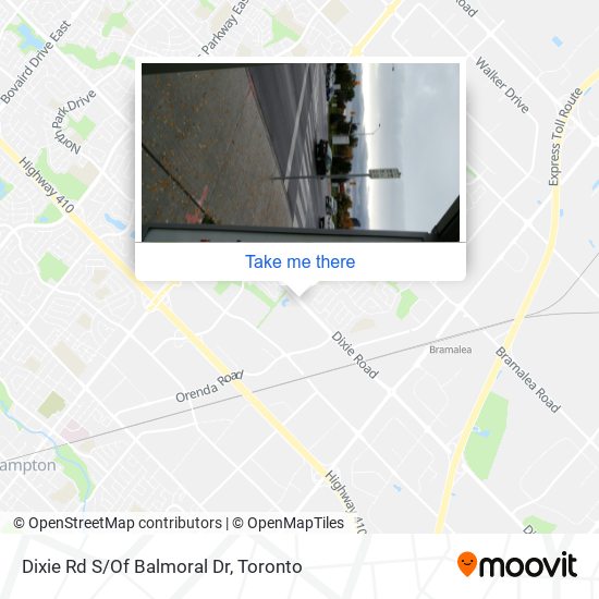 Dixie Rd S/Of Balmoral Dr map