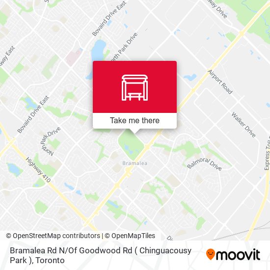 Bramalea Rd N / Of Goodwood Rd ( Chinguacousy Park ) map