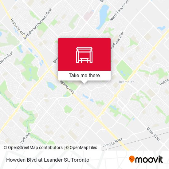 Howden Blvd at Leander St plan