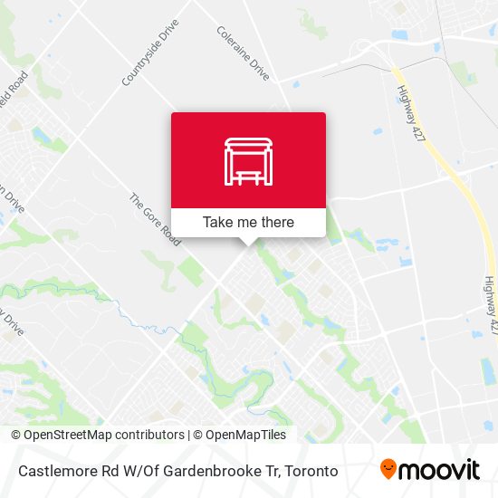 Castlemore Rd W / Of Gardenbrooke Tr map