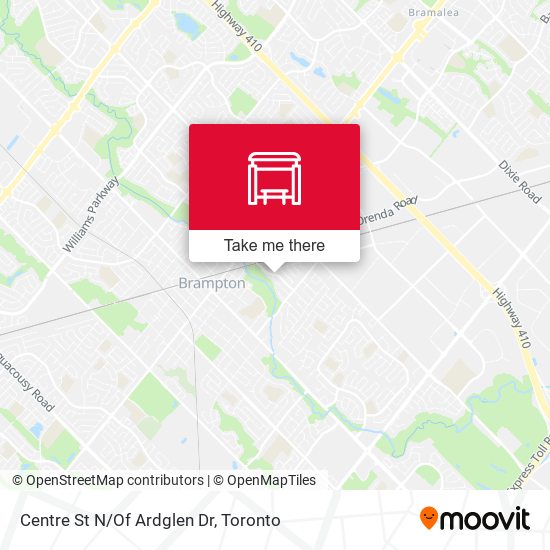 Centre St N/Of Ardglen Dr map