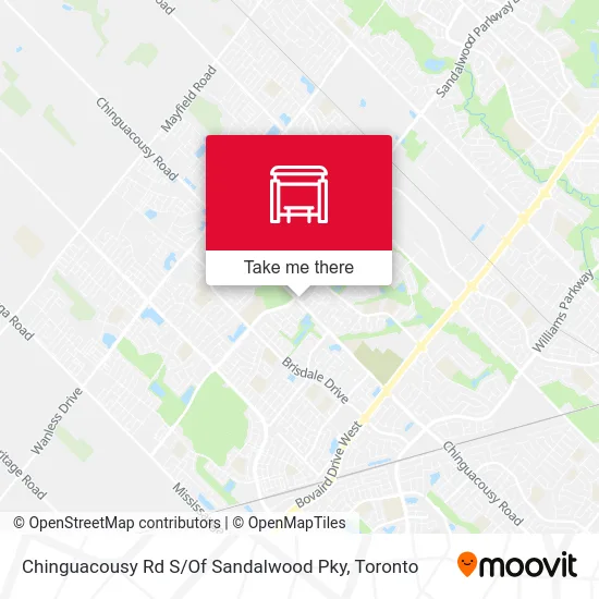 Chinguacousy Rd S / Of Sandalwood Pky map