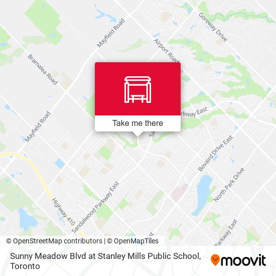 Sunny Meadow Blvd at Stanley Mills Public School map