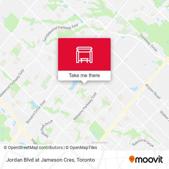 Jordan Blvd at Jameson Cres plan