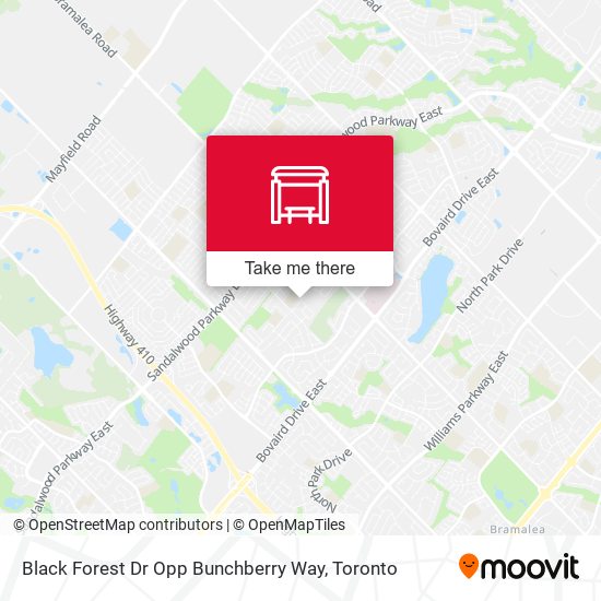 Black Forest Dr Opp Bunchberry Way map