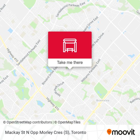 Mackay St N Opp Morley Cres map