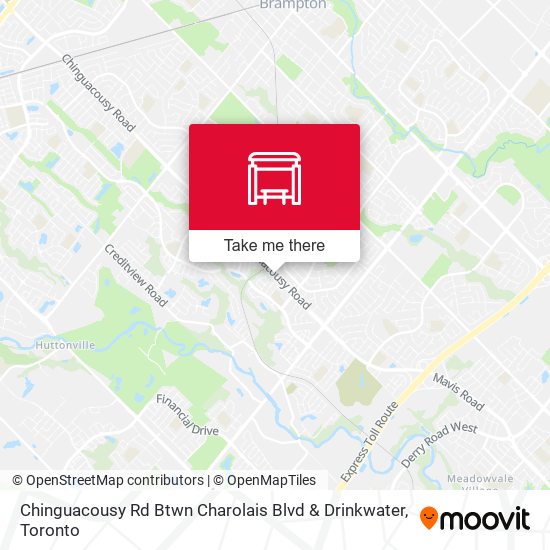 Chinguacousy Rd Btwn Charolais Blvd & Drinkwater map