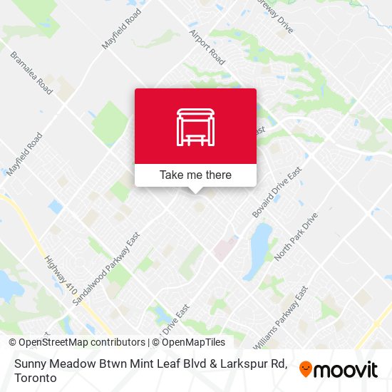 Sunny Meadow Btwn Mint Leaf Blvd & Larkspur Rd map