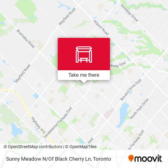 Sunny Meadow N / Of Black Cherry Ln map