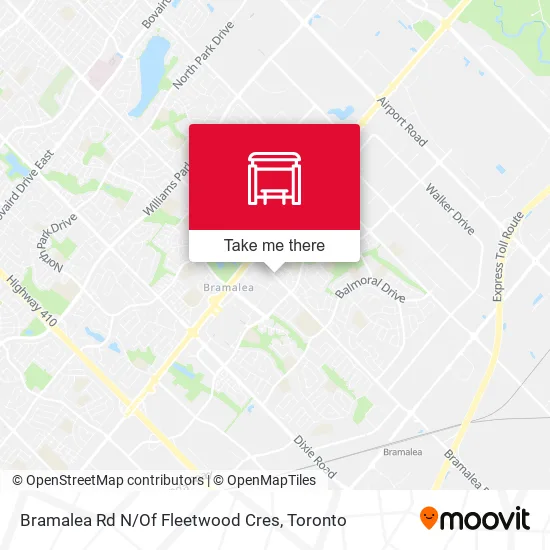 Bramalea Rd N / Of Fleetwood Cres map