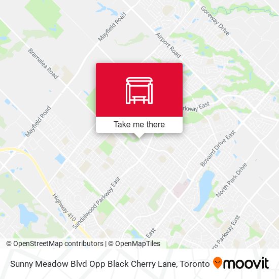 Sunny Meadow Blvd Opp Black Cherry Lane map