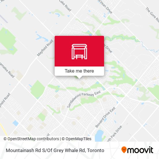 Mountainash Rd S / Of Grey Whale Rd map