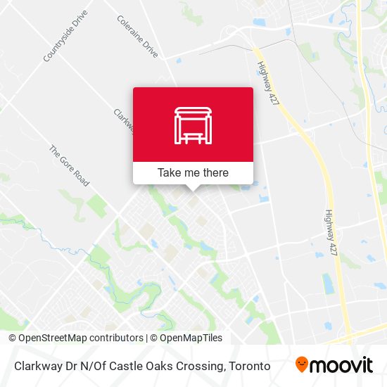 Clarkway Dr N / Of Castle Oaks Crossing map