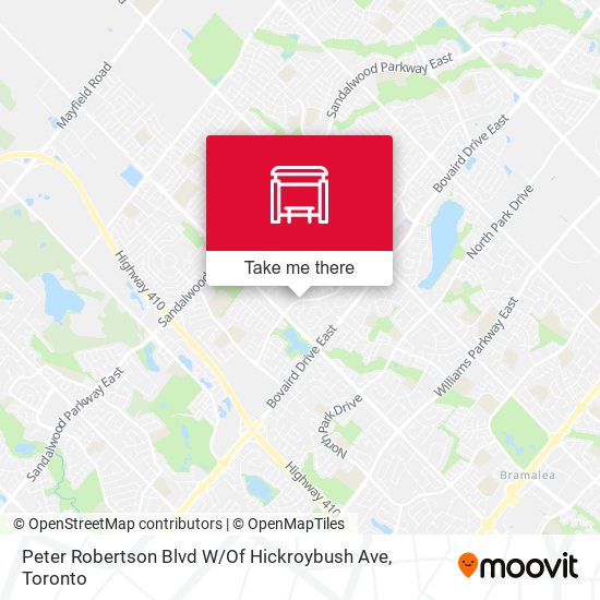 Peter Robertson Blvd W / Of Hickroybush Ave map