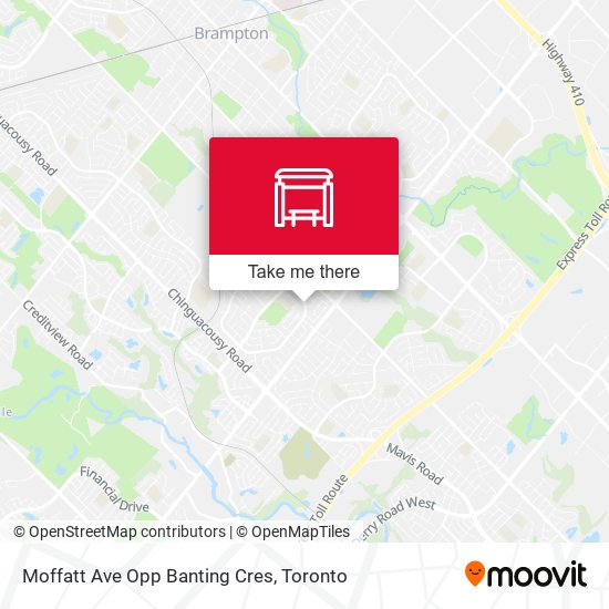 Moffatt Ave Opp Banting Cres map